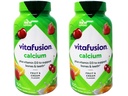 Vitafūzijas kalcijs, gumija JKHyWW Vitamīni Pieaugušajiem, 500 mg, 100 Skaits (2. iepakojums)