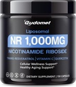 Liposomu NR (nikotīnamīds Ribosīds) ar Trans-Resveratrolu, C vitamīnu un Quercetin – atbalsta šūnu labsajūtu un veselīgu novecošanu -150 kapsulas - izgatavotas ASV