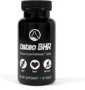 Osteo BHR - 60 Ct Kaulu remonta papildinājums w Ipriflavons, kalcijs, magnijs, Borons, vitamīns K2 & D3 kaulu veselībai un atjaunošanai. Optimāla kalcija izmantošana veselīgai sirdij un artērijām.