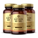 Solgar Lutein 40 mg, 30 Softgels (3. iepakojums) - Atbalsta acu veselību - Palīdz Filter Out Blue Light - Satur FloraGLO Lutein - bez lipekļa, bez piena - 90 Kopā