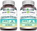 Apbrīnojami Formulas Kalcija citrāts Papildinājums 