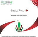 Respro Labs Dabas Guarana un CoQ10 Enerģijas Patch Plus, Nepārtraukta Izlaišana, 10 Patches