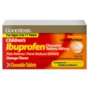 LabaSense bērniem Ibuprofēns Košļājamās tabletes, 100 mg, 24 Skaits, sāpes Reliver un Drudzis Reduktors (NPL), Uz laiku samazina drudzi un atvieglo nelielas sāpes un sāpes