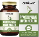 PQQ + garšaugi Aknas Balsta-PQQ Aknu papildinājums-Pyrrolohinolin hinons ar pienu Thattle ekstrakts aknu veselībai-60 Veg kapsulas