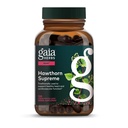 Gaia Herbs Hawthorn Supreme - Hawthorn Berry Papildinājums - ar herbs Tradicionāli izmanto, lai atbalstītu sirds veselību* - 120 Vegan Šķidrs Phyto-Capsules (60-Day Supply)