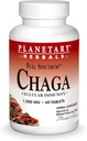 Planetary Herbals Chaga Full Spectrum, Uzlabot šūnu viengabalainība, 60 tabletes
