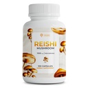 SIRUNES Reiši Sēņu kapsulas – 100-Count Reiši Sēņu papildinājums stresam un imūnsupport – 1000mg Augsta stipruma Adaptogen Sēņu Superfood Kapsulas – Ne-GMO un Natural