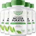 Nicoya Puratea Keto Capsules, Nicoya Puratea Advanced Formula Pills - maksimālais stiprums, NicoyaPuratea Visas dabiskās Keto Pills, Nicoya Puratea Capsules, Nicoya Puratea Pills Reviews (5 Pack)