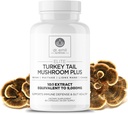DR. EMIL UZTURĒŠANA Turcija Astes sēņošana Kapsulas - Turcija Astes sēņošanas papildinājums Immunity & Gut Health - Elite Formula with Lion's Mane, Chaga, Reishi & Maitake