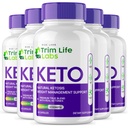 rize laboratorijas - - Trim Life Labs Keto kapsulas - Svara zaudēšanas tabletes - Atbalsta maksimālā stipruma formula, Keto+ACV papildinājums (300 kapsulas)