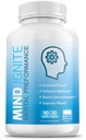 Mind IgniteTM Garīgā veiktspēja 16 Sastāvdaļas - Extra Strength Nootropic Smadzeņu papildinājums fokusam, enerģijai, atmiņai, skaidrībai, koncentrācijai un vairāk