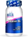 Vitamīns B6/ 25mg. / 90 Tabs. Enerģija un veselīga imūnā sistēma, enerģijas un veiktspējas atbalsts, ogļhidrātu metabolisms