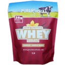 Pure Choice Vanilla Whey Olbaltumvielas Izolāta pulveris, 28g Olbaltumvielas, Nedenaturēts Sūkalas, 3 Sastāvdaļas, Nē Fileri vai Mākslīgie saldinātāji. (Vanilla, 2 lb)