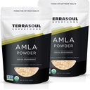 Terrasoul Superfoods Organic Amla Berry Powder (Amalaki), 2 Lbs - bagāts ar antioksidantu C vitamīns       ) Atbalsta imunitāti