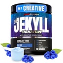 PROSUPPS Dr. Jekyl Signature Pre Workout Pulveris ar kreatīnu - bez noderības Atbalsts Fokuss un izturība - bez kofeīna Vingrošanas un fitnesa bagātinātāji (Melleņu citronāde, 30 Kalpojumi)