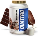 Magnum Nutraceuticals Quattro sūkalu olbaltumvielu pulveris, Šokolādes mīlestība 2lb – Premium olbaltumvielu izolāts Blend muskuļu augšanu un atveseļošanos