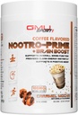 GMU SPORT Nootro-Prime Brain Boost - Focus Brain Papildinājums - Sēņu Papildinājums Pulveris ar Alpha GPC, Nootropic Brain Papildinājumi atmiņai un Focus ar Lions Mane, 30 Servējumi, Karamel Mocha