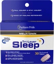 Puritan's Pride Tri-Layered Miega Tabletes, 30 Skaits