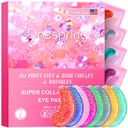 Zem acu patches (24 pāri) - Acu gēls Pads grumbām, Puffy Eyes, Tumšie Circles, Acu maisi, Dabīgs kolagēna acu želejas Pads, Zem acu maskas Patches atsvaidzinošai, Atdzīvināšanas