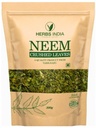 Neem Leaves Crushed (nav pulvera), laba, lai padarītu svaigu Neem Leaf Tea 300 Grams (10,6 Oz), augu bagātinātāji - herbsIndija