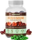 Nav saistību Reishi Mushroom Gummies. Papildinājums imūnā atbalsta - 60 Gumijas
