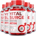 (5 Pack) Vital Surge Gumies - Official Formula - Maksimālais spēks Vital Surge Gumies, Vitalsurg Vitamīnu Papildinājums Gumies Advanced Wellness Support, Vital Surge Gumies Ražots ASV (300 Gumies)