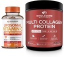 Veselīgums Liposomālā C vitamīna kapsulas + multikolagēna proteīna pulveris Hidrolizēts paka
