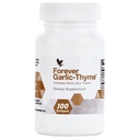 Forever Living - Forever Ķiploki-Thyme - Sirds un asinsvadu un imūnās Atbalsta ar 10mg Ķiploki ekstrakts & 50mg Time Leaf pulveris - bez smaržas Softgel, bez lipekļa - 100 Softgels