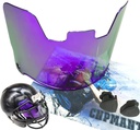 No Fog Football Visor, Youth and Adult Football Helmet Viosor. Sejas aizsardzības vizieris futbola ķiveres piederumiem, triecienizturība, scratch pretestība, UV bloks, samazina glare,OK skaidrība