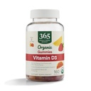 365 pēc visa pārtikas tirgus, Organiskais vitamīns D3 Gummy, 160 Skaits