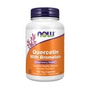 NOW uztura bagātinātāji, Quercetin ar Bromelain, līdzsvarota imūnā sistēma*, 120 Veg kapsulas