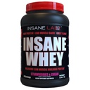 Insane Labz Insane Whey, 100 % Muskuļu Building sūkalu proteīns, BCAA Amino Profile, Mass Gainer, Ēdienu nomaiņa (Zemenes un krēms, 30 Kalpo)