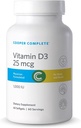 Cooper Complete - D3 vitamīns 25 μg (1000 SV) - Viegli uzvelkams - 60 softgelu iepakojumā pa 1