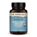 Dr. Mercola Biothin Organic Apple Cider Etiķis un Fermented Cayenne, 30 Kalpojumi (30 kapsulas), Diētiskā papildinājums, Gremošanas atbalsts, Ne-ĢMO, USDA Organic