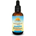 D vitamīna pilieni zīdainim, bērniem un pieaugušajiem - tīrs šķidrums D3 - Easy Dose Dropper - 2 Ziedes piegāde no dabas veselības labumiem