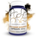 Nootrops Depot Lions Mane Sēņu kapsulas    - 8:1 Viss augļķermenis Dual Extract - 500mg - 60 Count - Hericium erinaceus