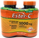 American Health Products Ester-C 1000mg ar Citrus Bioflavonoids 90 + 90 Bezmaksas 90+90 Kapsulas