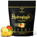 Ambrosia Hydroglyph Intraworkout Formula w/BCAA + EAA + Electrolytes Hydration Pulveris, lai aizsargātu Lean Muskuļi, 0g Cukura Gatavs Hydration Drink Mix, Made w/Coconut Ūdens (Pineapple Mango)