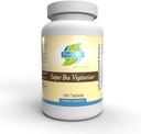 Priority One Vitamīni Super Bio Veģetārietis 180 Tabletes - Imūnās sistēmas atbalsts*- Klīniskā stipruma - Priekšrocības Shiitake & Maitake Sēnes.