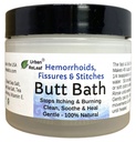 Urban ReLeaf Butt Bath! Hemoroīdi, Fisures & Stiches. Palīdz nieze un dedzināšana. Tīrs, nomierinošs un nomierinošs. Easy Sitz Bath! Ātrs atvieglojums! Maiga jūras sāls mērce. Maiga, efektīva, 100% Natural