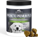 Probiotikas suņiem ar dabas gremošanas enzīmiem ● 4 Bill KVV/2 Soft Chews ● Suns Caureja Uzsūkšanās Kuņģa rauga gāze Slikta elpa Alerģijas Ādas nieze Karsti plankumi ● 150 Skaits