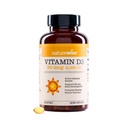 NatureWise D3 vitamīns 2000iu (50 μg) 1-gads Imūnsupporta, veselīga muskuļu funkcija un kaulu veselība - ne-GMO, bez lipekļa organiskā ekstra Virgin Olīveļļā, (Mini Softgel), 360 grādos