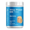 Celebrate Vitamīni Rebuild Olbaltumvielu Pulveris ar probiotikām un prebiotikām - 20g sūkalu izolāta Olbaltumvielas, augsts Fiber, pēcbariatriskās ķirurģijas pacientiem - PB Cookie (15 Kalpo)