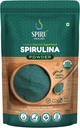 Organisks Spirulīna pulveris, 100% vegāns, augu izcelsmes dabiska pārtika ar olbaltumvielām, vitamīniem, minerālvielām, ne-GMO, ne-Irradiācija, USDA Sertificēts (200 Grams)