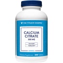 Kalcija citrāts 300mg – Minerāls Essential veselīgi kauliem un zobiem, labi Absorbēta forma helātu kalcija – 100% no citrāts un dikaclijs Fosfāts (300 tabletes) ar vitamīnu veikals
