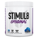 FINAFLEX STIMUL8 Original Pre-Workout, Blue Avenes - Enerģija, stiprums un izturība vīriešiem un sievietēm - ar kofeīnu, Beta-Alanīns un vitamīns C - 35 Kalpo