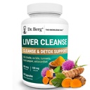 Dr. Berg Aknas tīrīt Detox kapsulas w/Unique Blend of Milk Thattle, Ox Bile & Folate - Aknu papildinājums Ietver kurkumas, melnos piparus un holīnu - 60 kapsulas