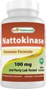 Labākā dabas Nattokināze, 2000 FU, 100 Mg, 90 Veģetārās kapsulas