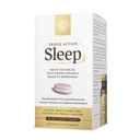 Solgar Triple Action Sleep, 90 Tri-Layer tabletes - Laiks-Release Melatonīns & L-Teanīns Plus Ārstniecības augu balzams - Palīdz jums atpūsties - Ne-GMO, Gluten Bezmaksas - 90 Kalpo