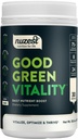 Nuzest Greens pulveris Laba zaļā Vitalitāte – Vitamīni, minerālvielas un superfoods – Vegan Multivitamīnu Papildinājums (300g)